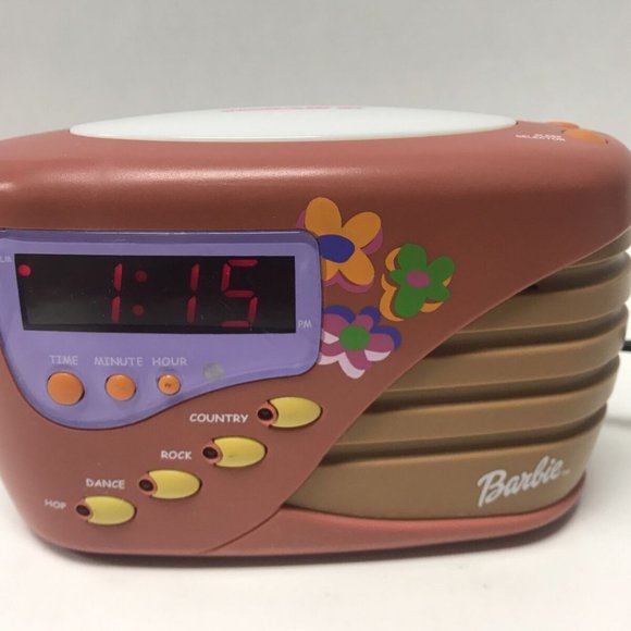 Barbie "Wake With Me" Alarm Clock Play Radio (2000) - Picture 1 of 10